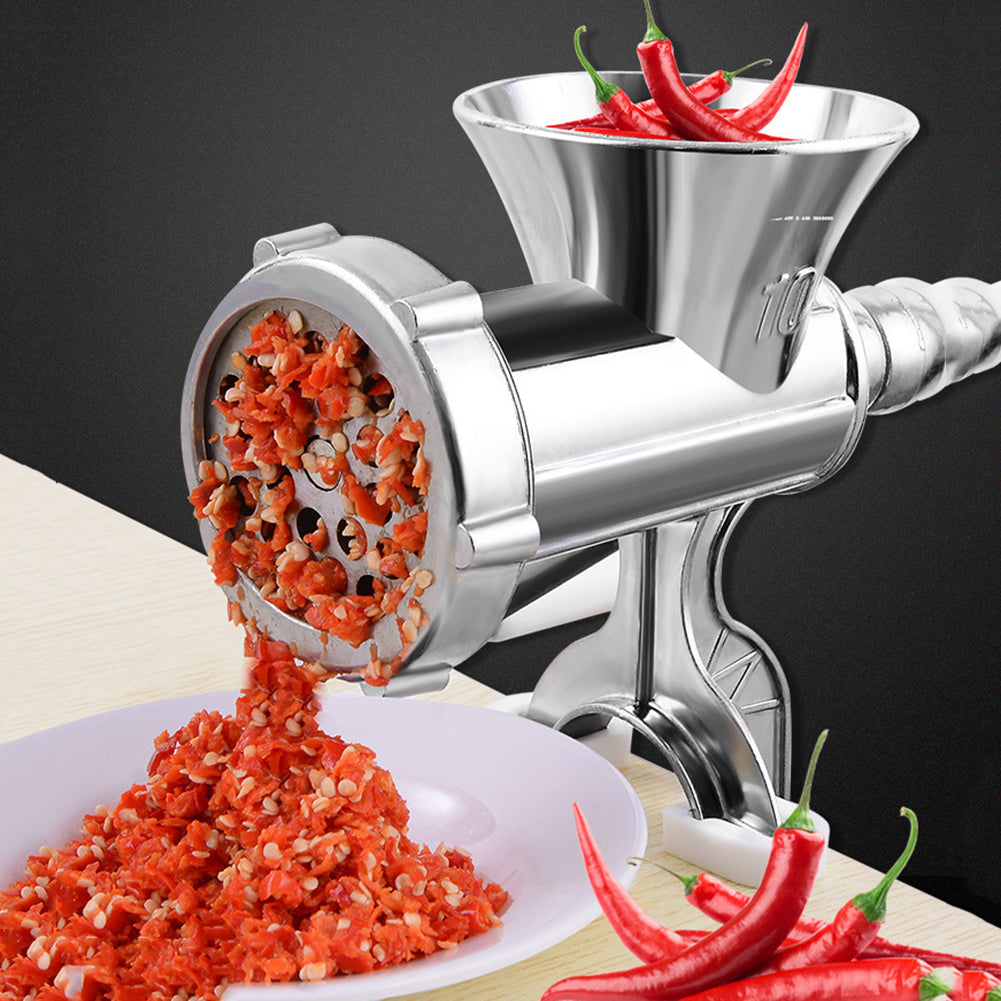 Hand Meat Mincer Grinder Machine Manual