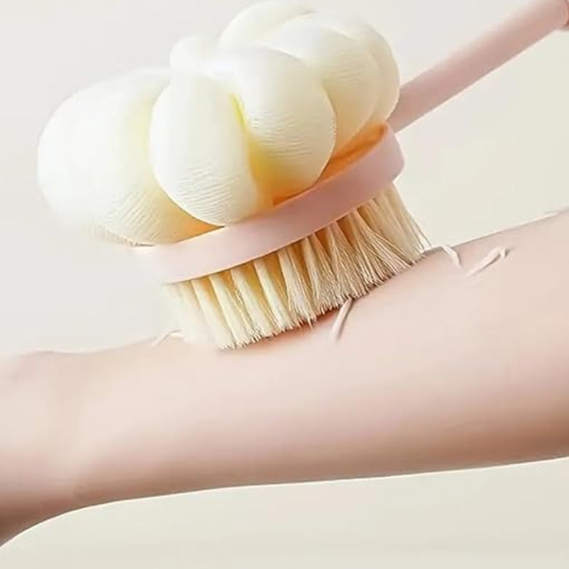 2 In 1 Bathing Scrubbing With Long Handle