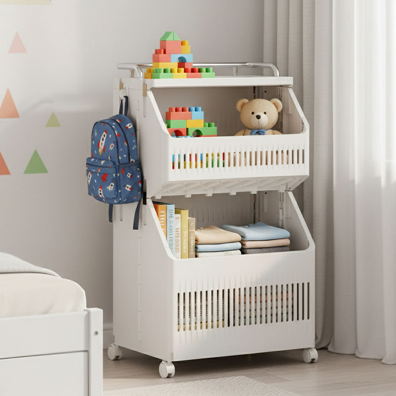 2-Tier Multi-Functional Storage Cart Organizer