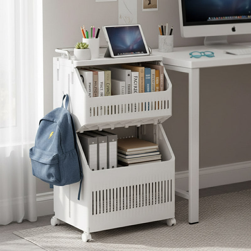 2-Tier Multi-Functional Storage Cart Organizer