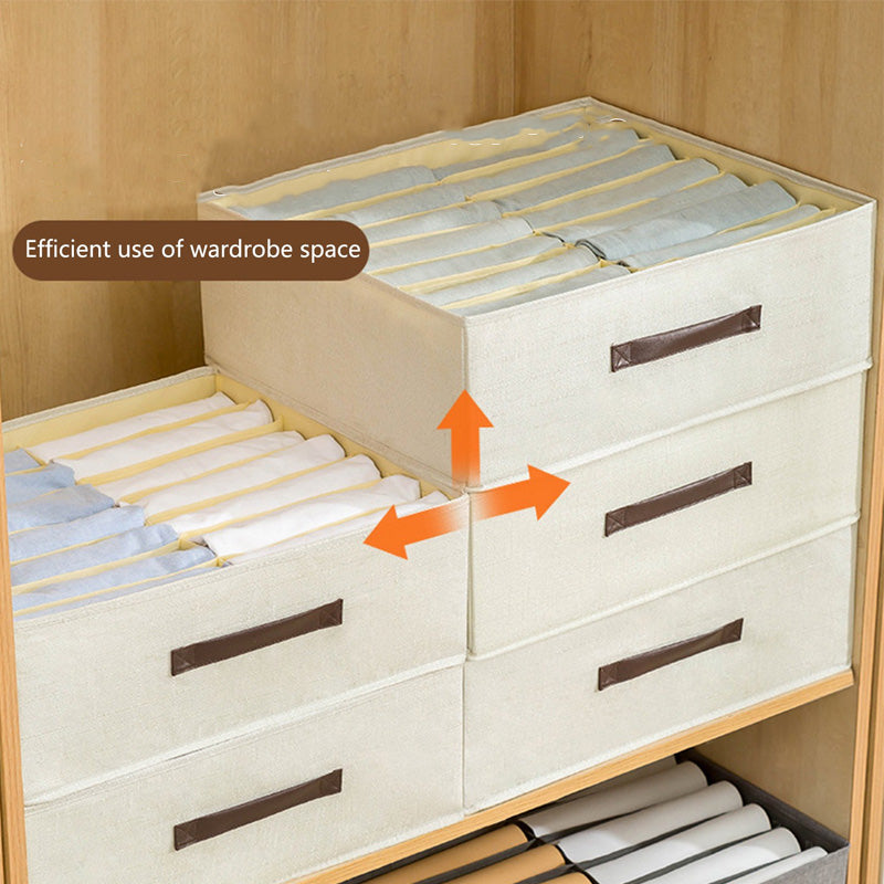 14 Grids Wardrobe Foldable Storage Box