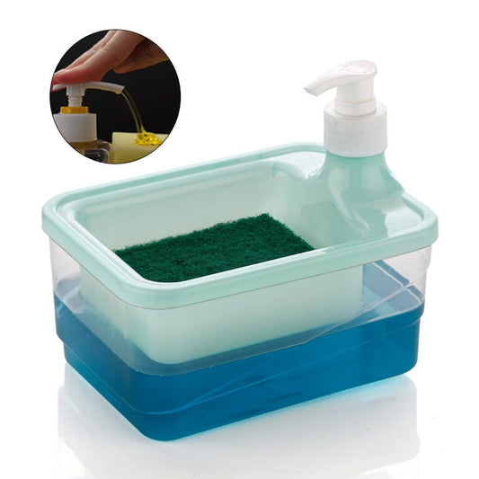 2 in 1 Liquid Soap & Sponge Dispenser