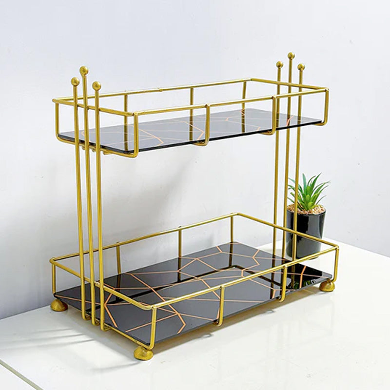 2-Tier Luxury Vanity Storage