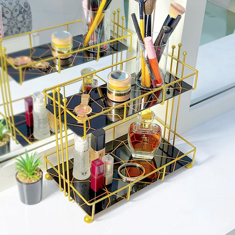 2-Tier Luxury Vanity Storage