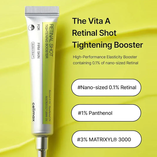 BY 1 GET 1 FREE           Celimax THE VITA-A RETINAL SHOT TIGHTENING BOOSTER 15ml